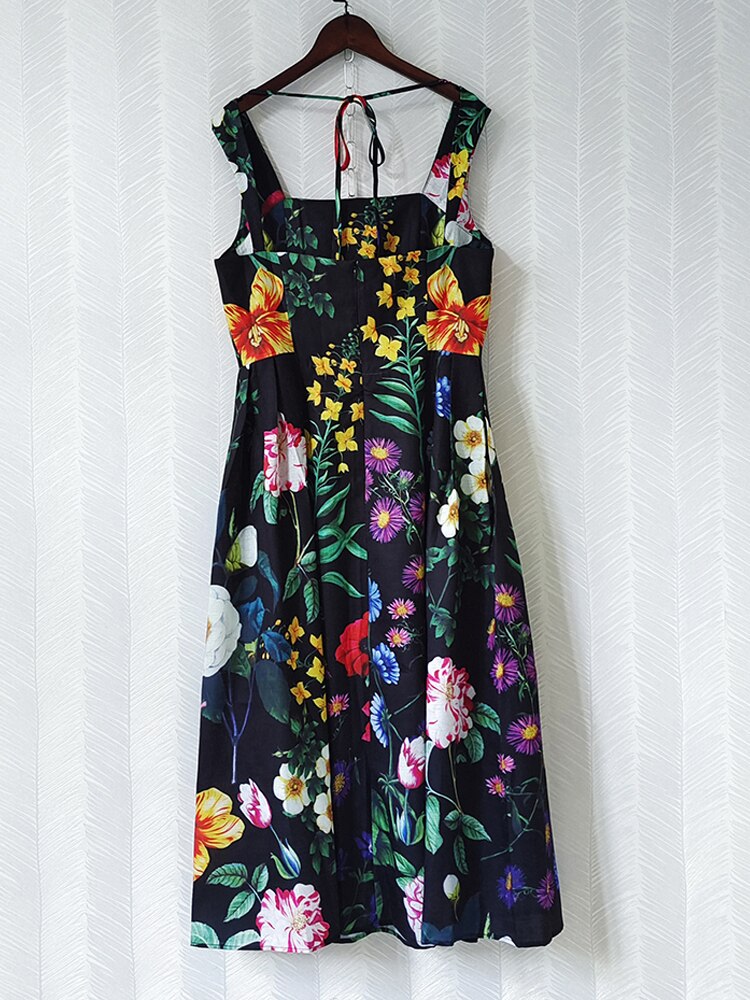 Floral summer dress for women