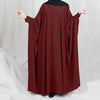 Stylish Plus Size Abaya: Elegant Muslim Maxi Dress for Casual and Eid Occasions