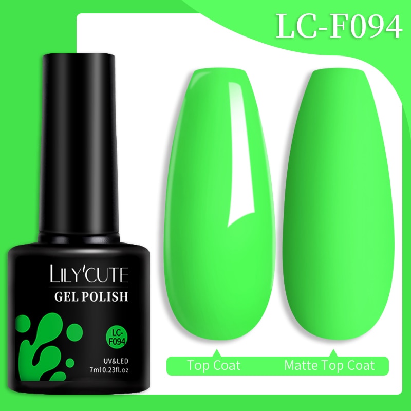 LILYCUTE 7ML Nail Gel Polish Glitter Sequins Gel