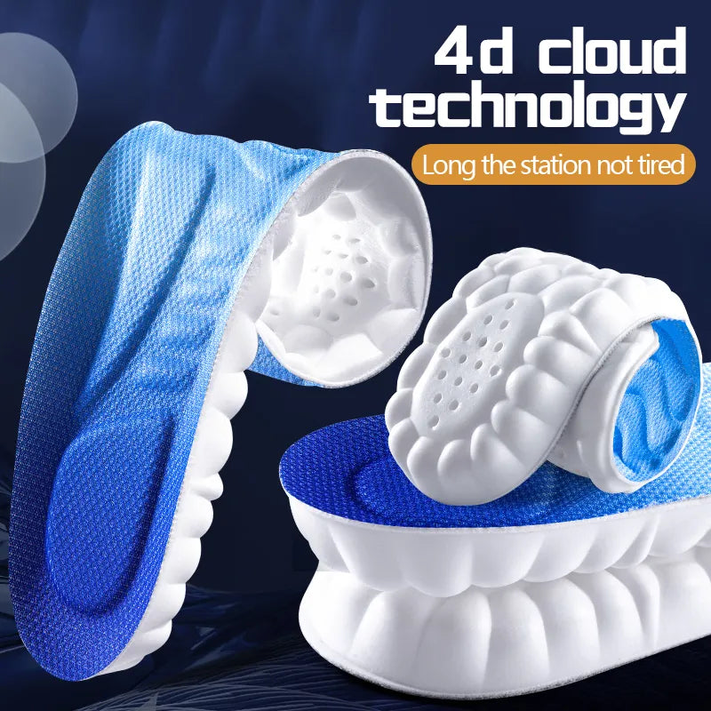 Premium Latex Sport Insoles for Ultimate Comfort