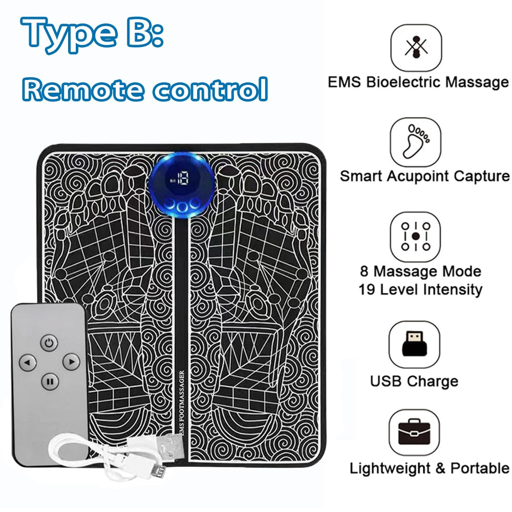 Ultimate Electric Foot Massager: Pain Relief & Relaxation