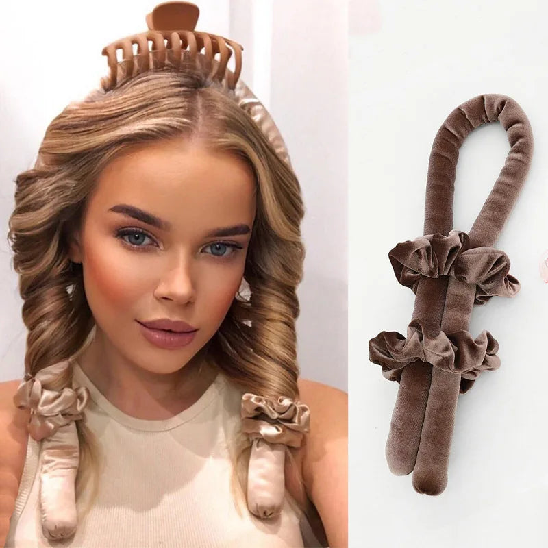 Heatless Hair Curling Wrap Kit