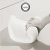 Car headrest neck and waist pillow with memory foam