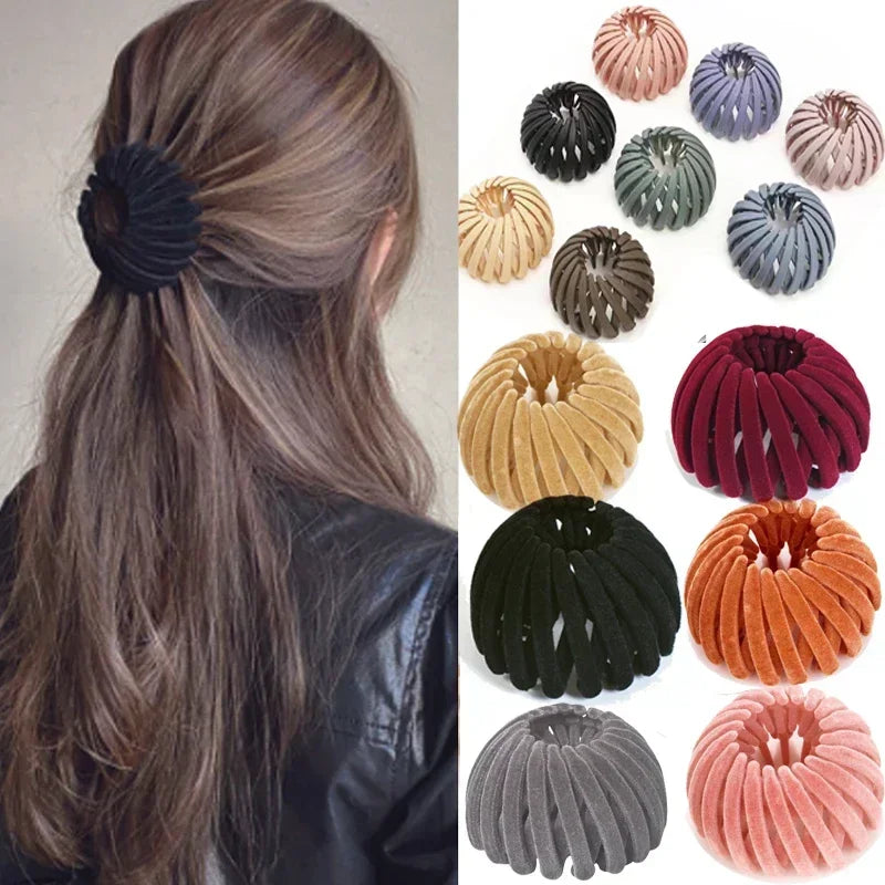 3PCS Bird Nest Hair Accessories