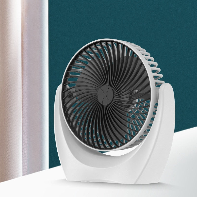 "Portable Silent USB Handheld Cooling Fan - Three-Speed
