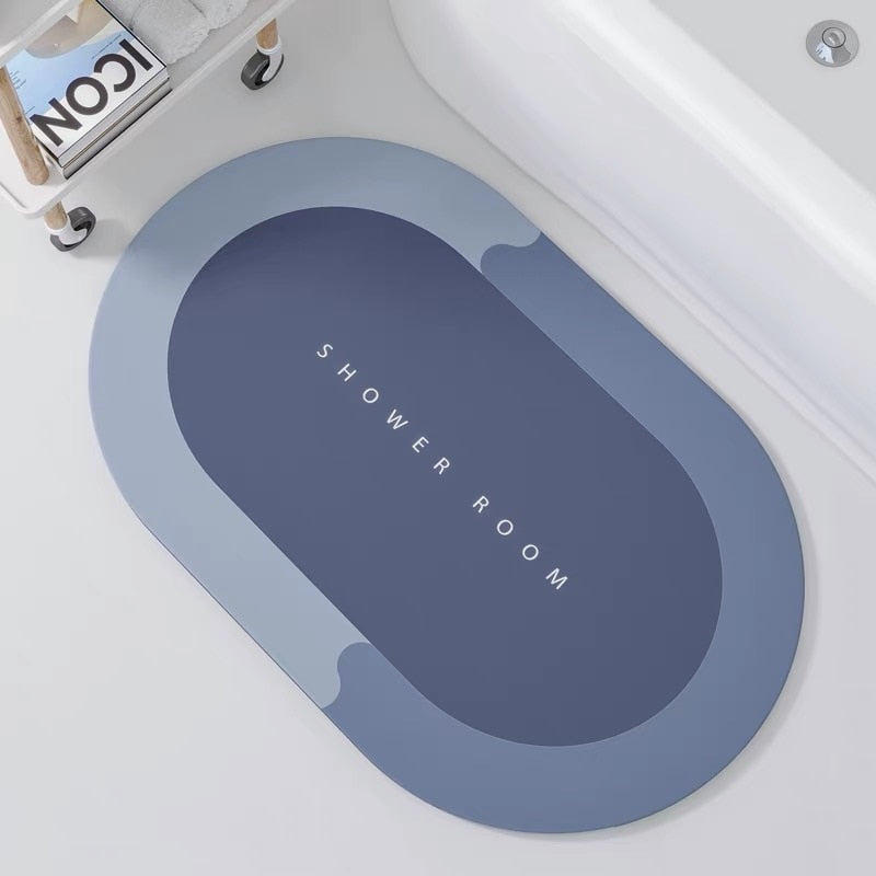 Premium Bathroom Mat: Absorbent-Non-Slip- Quick Drying- High-Quality