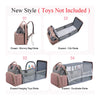 Foldable Mommy Bag with Crib and Baby Backpack
