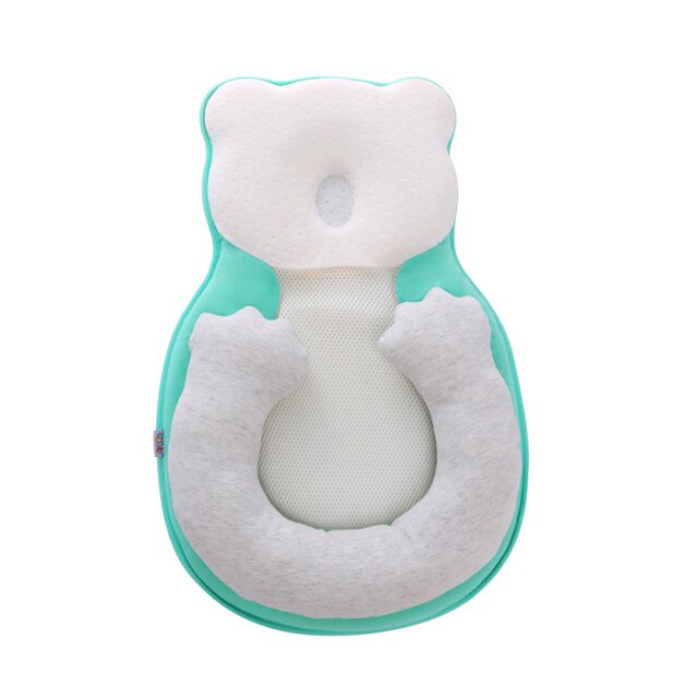 Soothing Cotton Pillow for Newborns, Prevents Flat Head