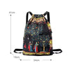 Drawstring Foldable Large CapacityTravel Sports Backpack