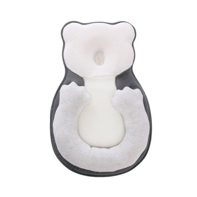Soothing Cotton Pillow for Newborns, Prevents Flat Head