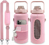 Inspirational 2L Water Bottle: Stay Hydrated. Perfect for Gym and Sports