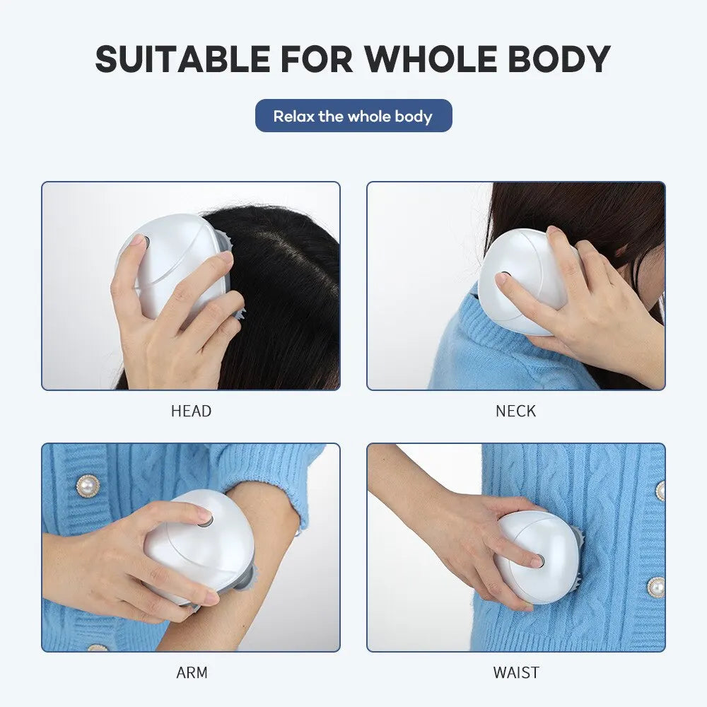 Wireless Electric Head Massager