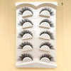 4 Pairs Eyelashes Extension Natural False Eyelashes Cross Long
