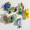 Creative Funny Acetate Tortoise Sturgeon Fish Shark Hairpin Oversize Marine Animal Barrettes Thick Hair Clip Claw Accessories