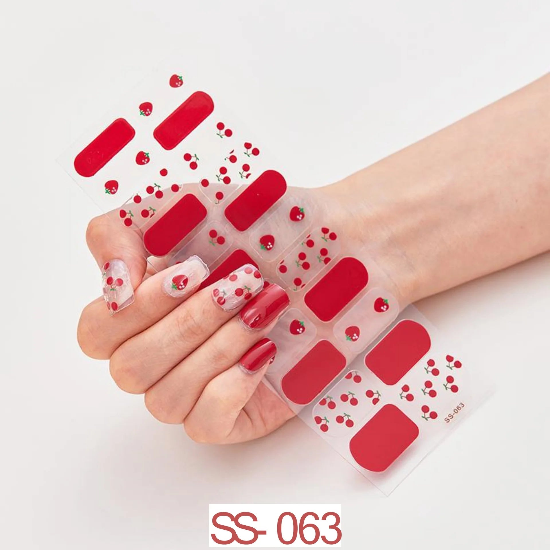 🥰Best  Offer🥰 Semi Cured Gel Nail Stickers