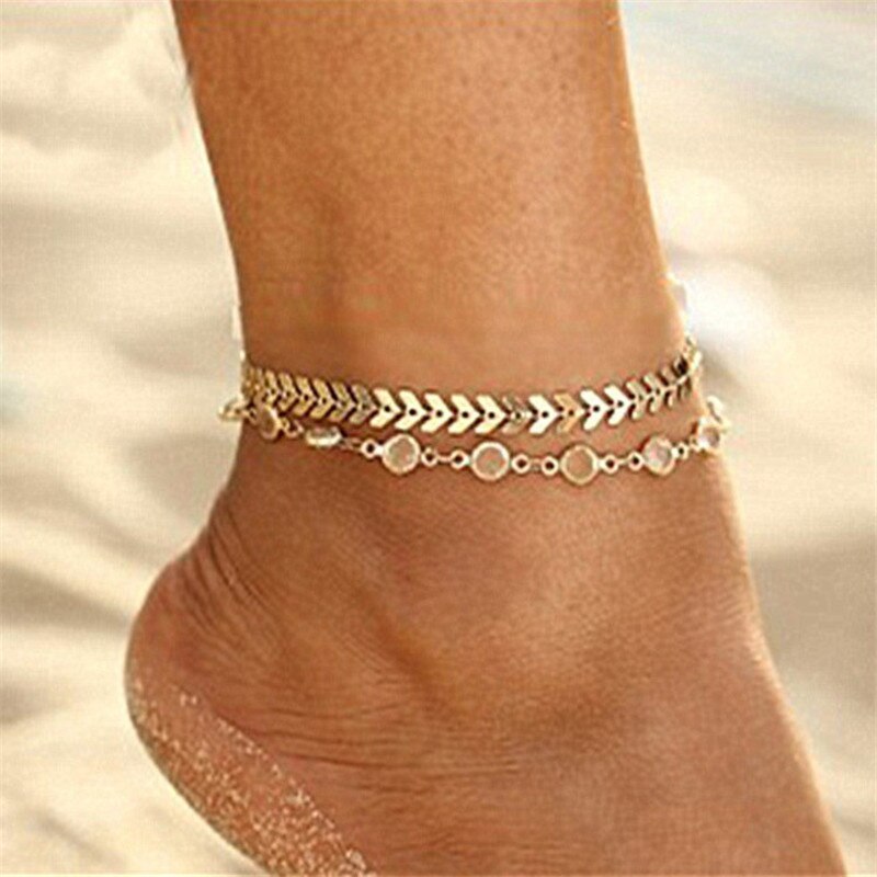 Butterfly Anklet: Stylish Summer Foot Accessory for Women. Perfect Gift