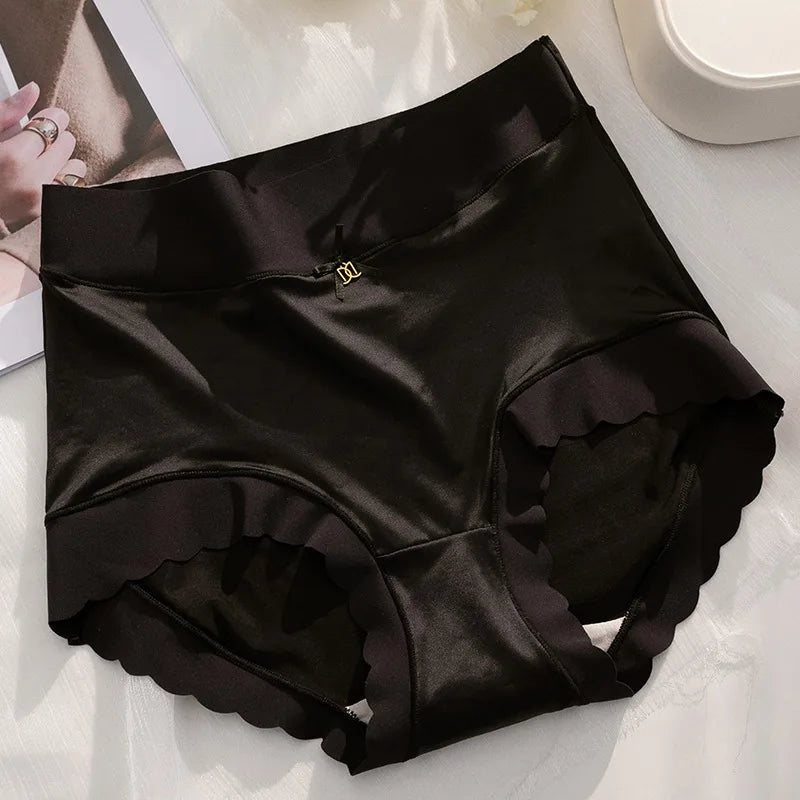 3Pcs  Women's Premium  Panties with Ice Silk Moisture Absorption