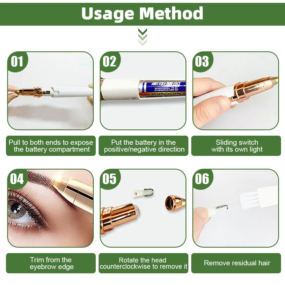 💎Buy 2 ,Get 1 FREE 💎✨Electric Eyebrow Trimmer and Razor for Women