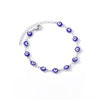 Load image into Gallery viewer, Luxury Evil Eye Bracelet: Stainless Steel Turkish Bangle for Women. 2023 Wedding Jewelry.