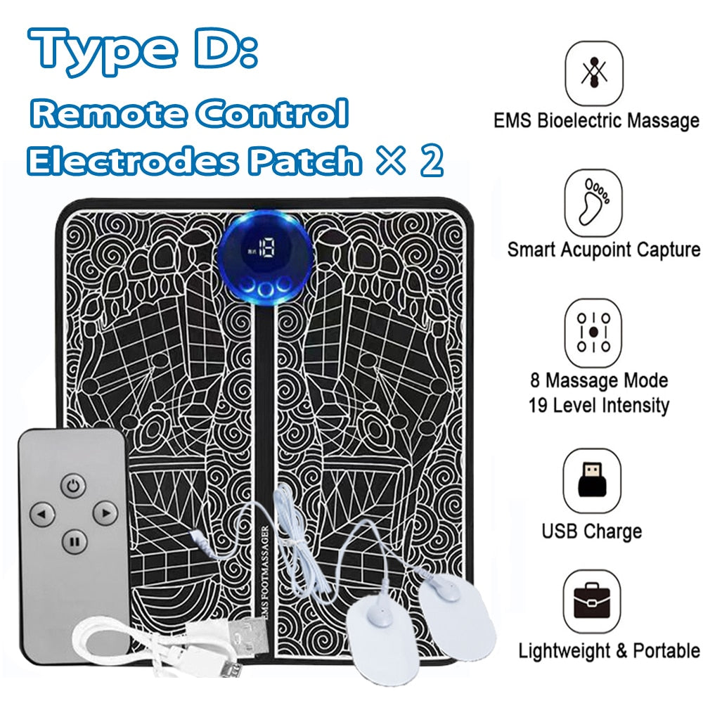 Ultimate Electric Foot Massager: Pain Relief & Relaxation