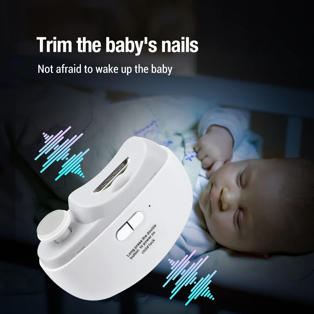 2 in 1 Electric Polishing Automatic Nail Clippers