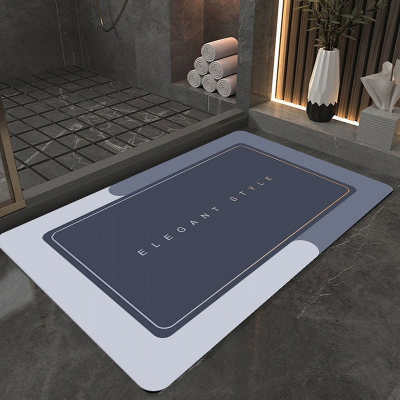 Premium Bathroom Mat: Absorbent-Non-Slip- Quick Drying- High-Quality