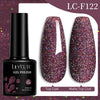 LILYCUTE 7ML Nail Gel Polish Glitter Sequins Gel