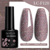 LILYCUTE 7ML Nail Gel Polish Glitter Sequins Gel