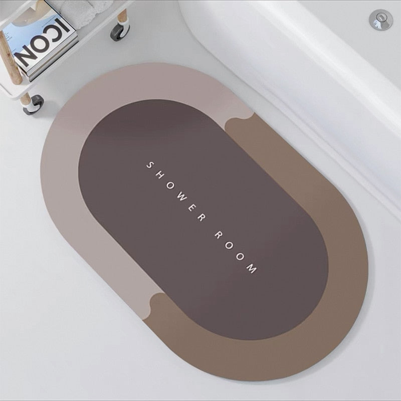 Premium Bathroom Mat: Absorbent-Non-Slip- Quick Drying- High-Quality