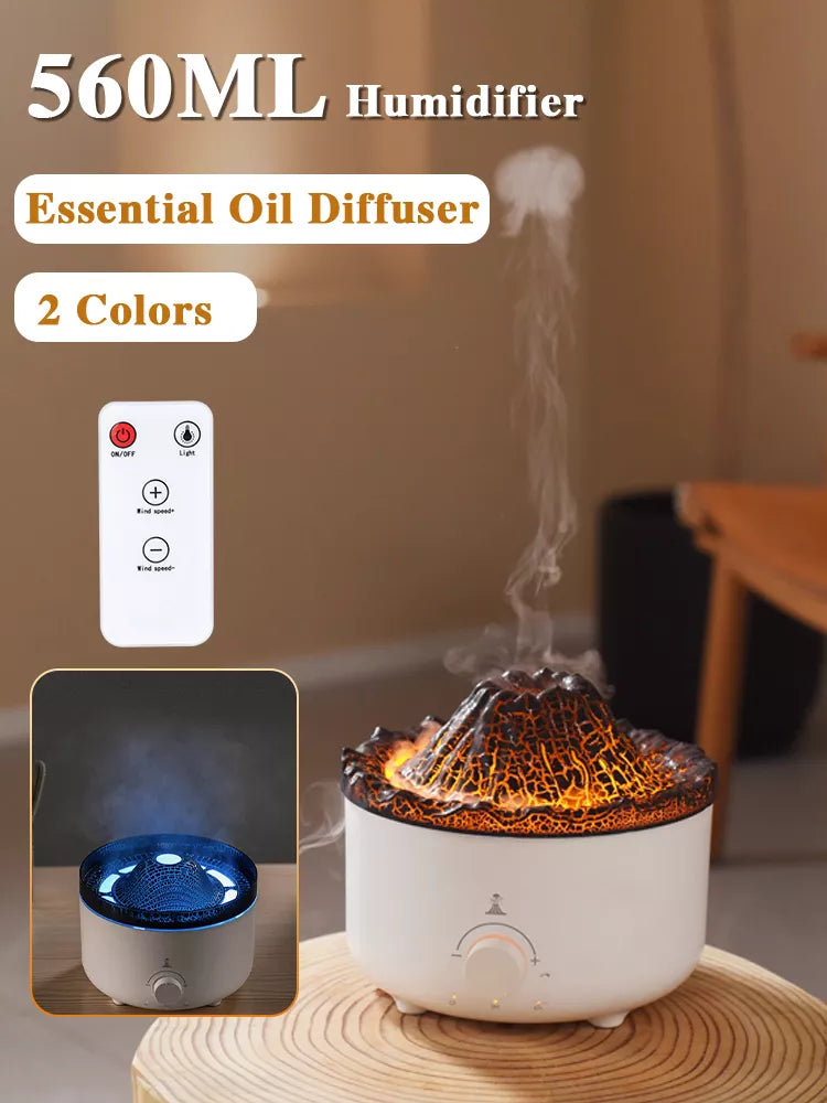 💎Buy 2 and get 1 free 💎Flame Aroma Diffuser™️Flame Air Humidifier