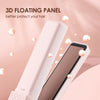 Portable cordless hair straightener