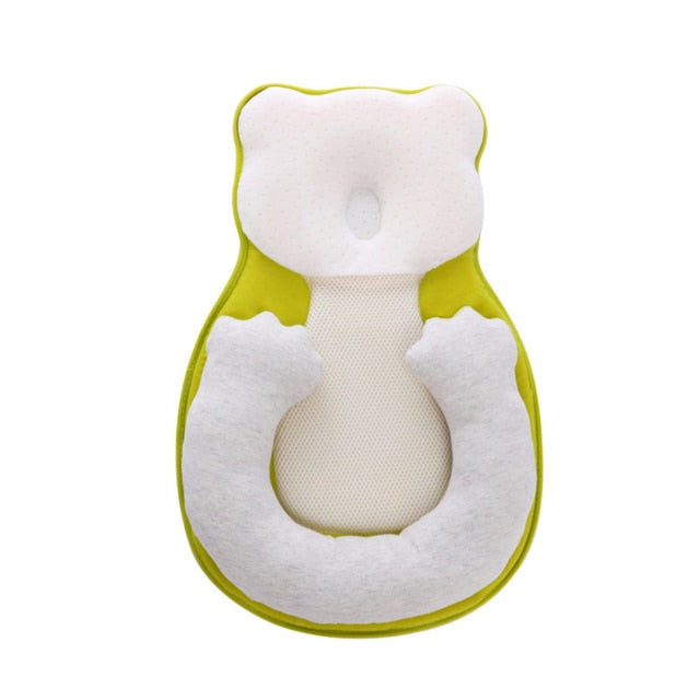 Soothing Cotton Pillow for Newborns, Prevents Flat Head