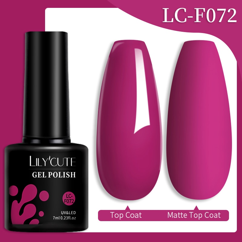 LILYCUTE 7ML Nail Gel Polish Glitter Sequins Gel