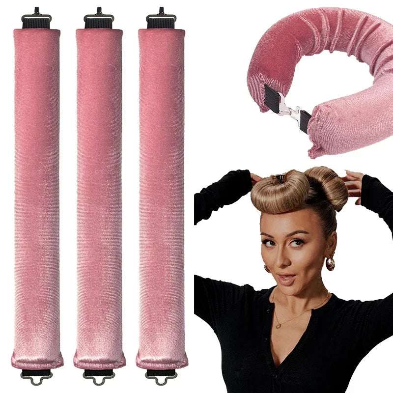 Heatless Hair Curlers Curling
