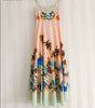 Designer Summer Dress: Stylish Spaghetti Strap Camisole for Vacation Vibes