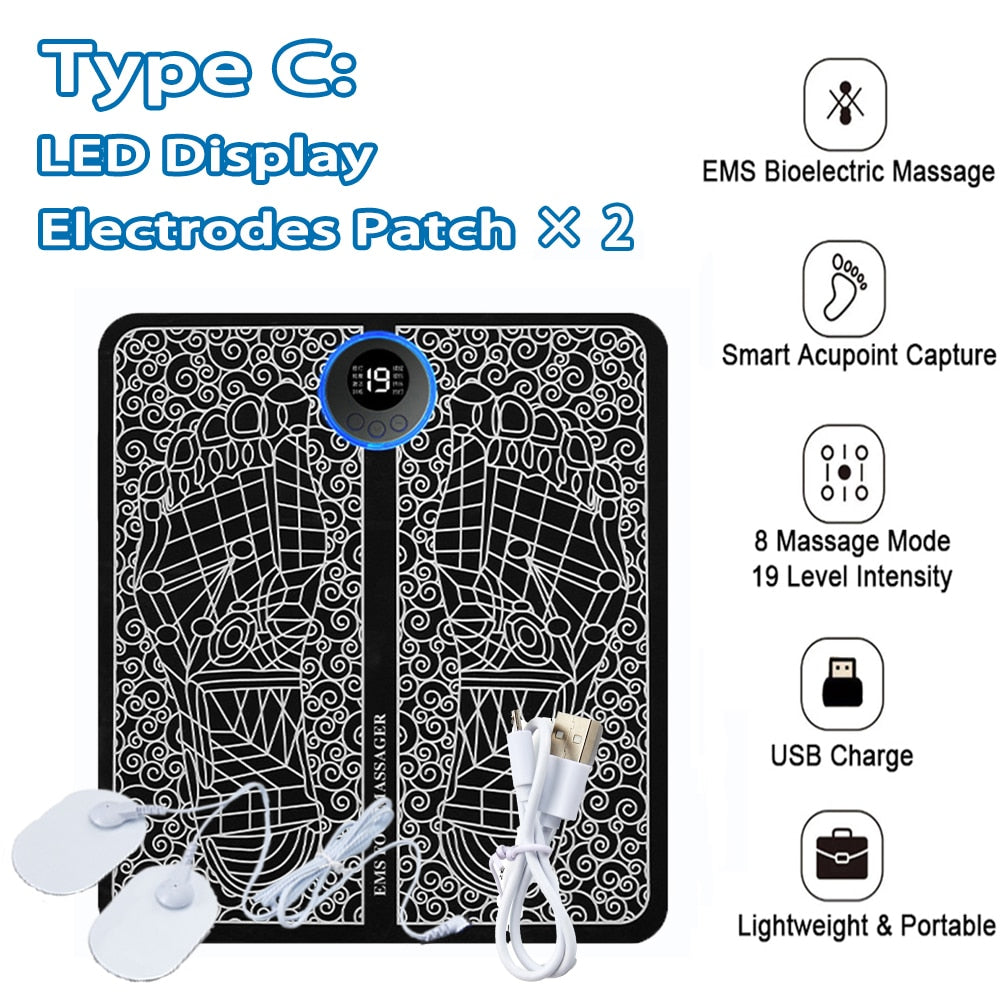 Ultimate Electric Foot Massager: Pain Relief & Relaxation