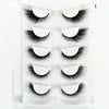 4 Pairs Eyelashes Extension Natural False Eyelashes Cross Long