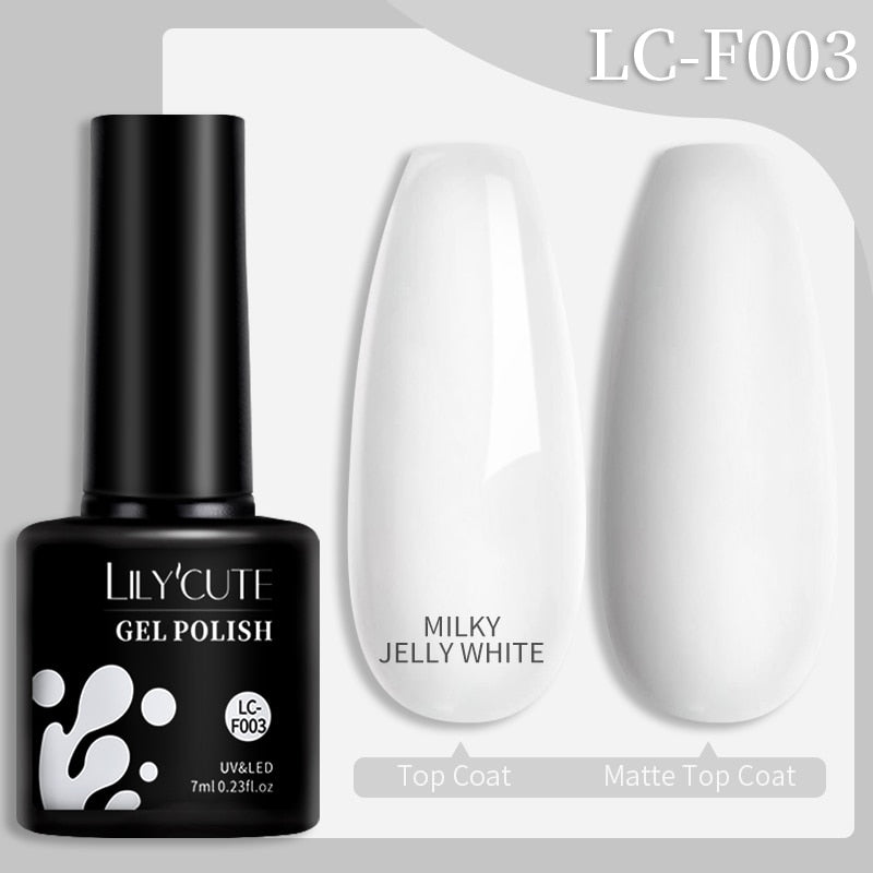 LILYCUTE 7ML Nail Gel Polish Glitter Sequins Gel