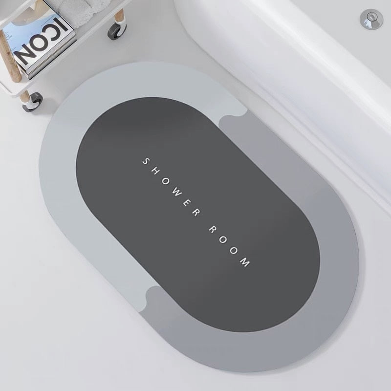 Premium Bathroom Mat: Absorbent-Non-Slip- Quick Drying- High-Quality
