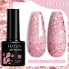LILYCUTE 7ML Nail Gel Polish Glitter Sequins Gel