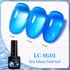 LILYCUTE 7ML Nail Gel Polish Glitter Sequins Gel