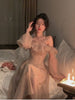 2023 Women's Elegant Ruffle High Waist Long Dress