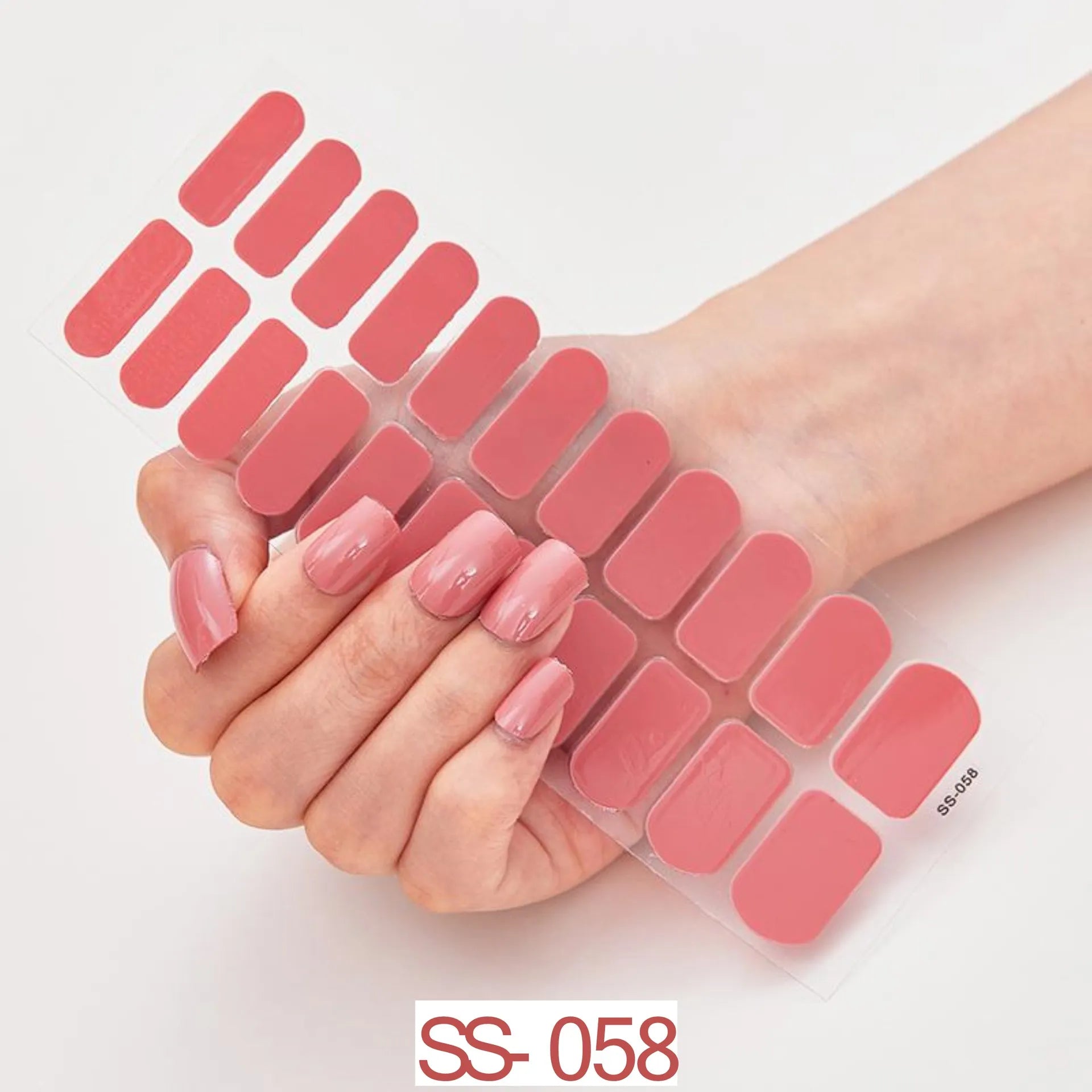 🥰Best  Offer🥰 Semi Cured Gel Nail Stickers