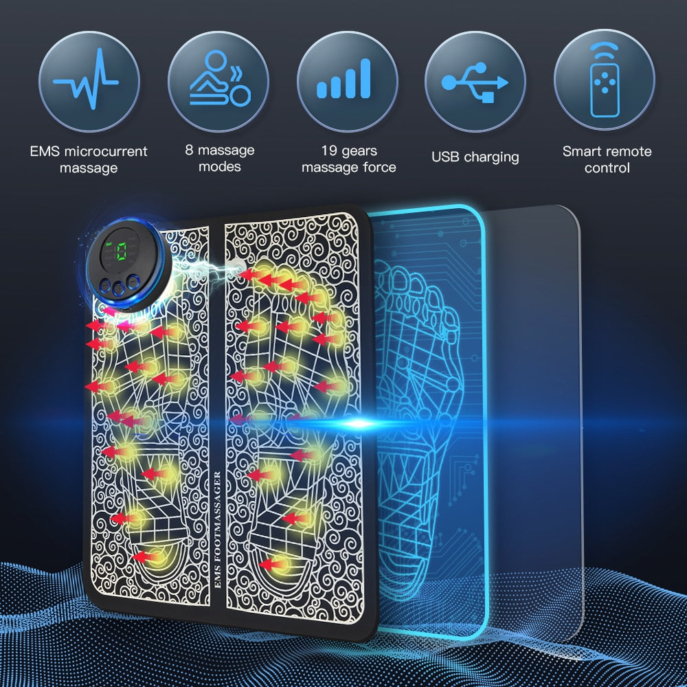 Ultimate Electric Foot Massager: Pain Relief & Relaxation