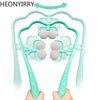 Deep Neck Massage: Dual Trigger Point Roller for Hand Pressure Relief