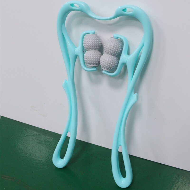 Deep Neck Massage: Dual Trigger Point Roller for Hand Pressure Relief