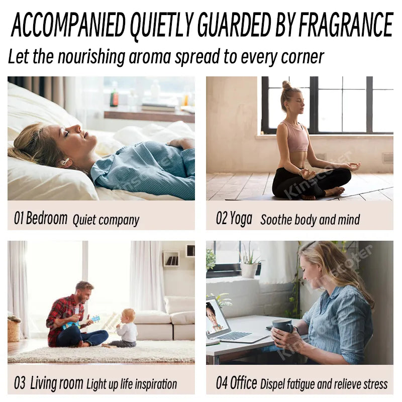 💎Buy 2 and get 1 free 💎Flame Aroma Diffuser™️Flame Air Humidifier