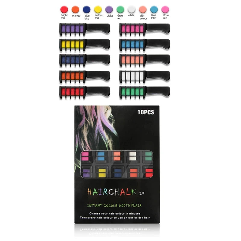 😍Last Day Promotion 49% OFF - Hair Dye Comb🌈10 PCS