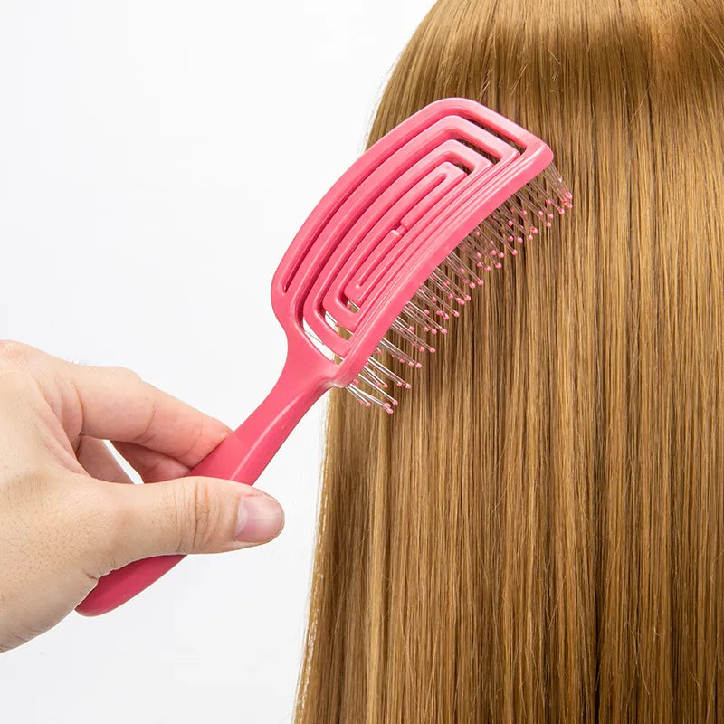 Professional Hair Scalp Massage Comb - Wet Curly Hair Detangling Brush