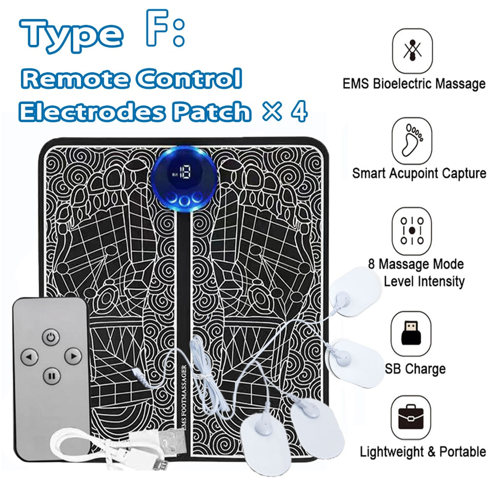 Ultimate Electric Foot Massager: Pain Relief & Relaxation